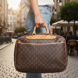 Louis Vuitton Travel Bag Alize 1 Poche Browns